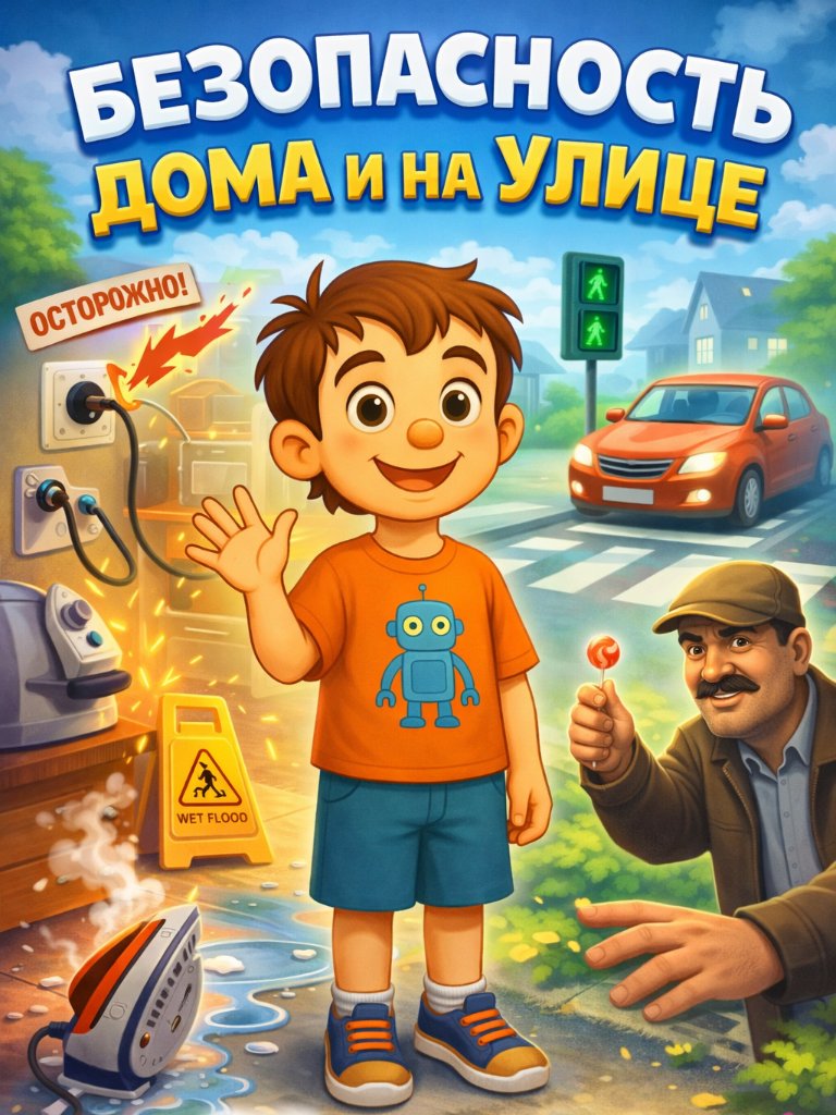 Безопасность дома и на улице.