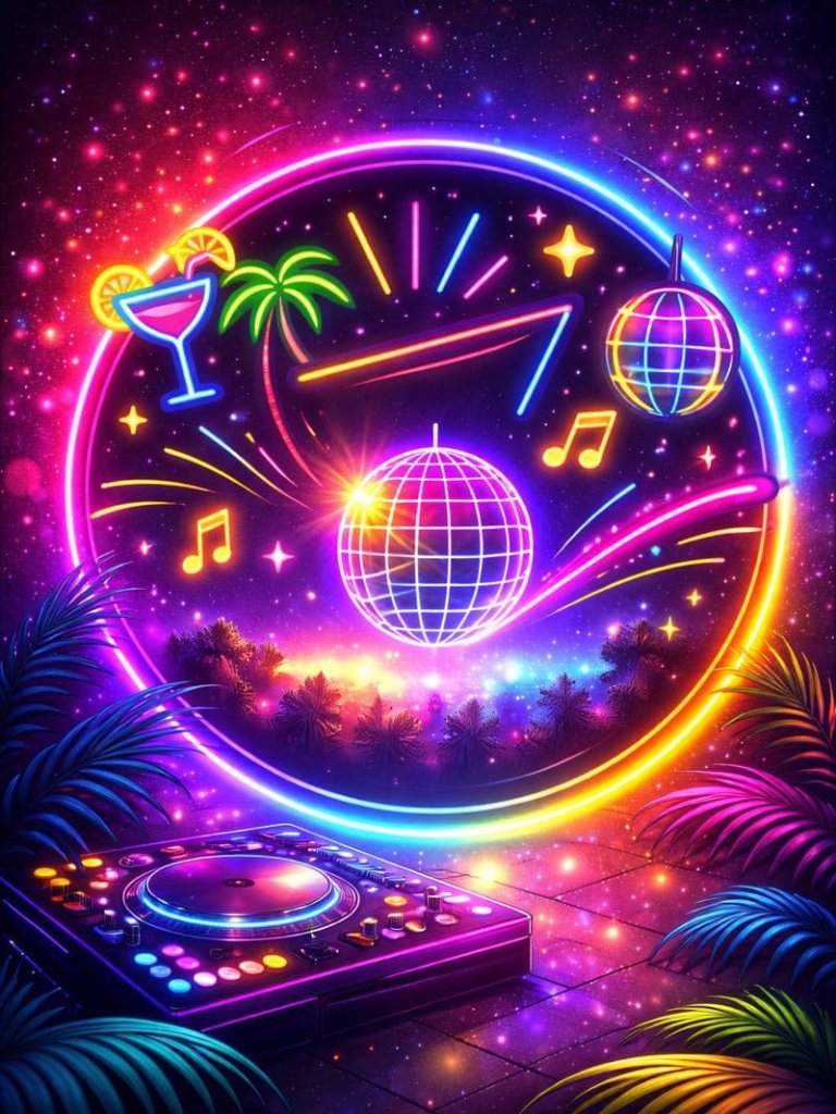 Неоновая вечеринка