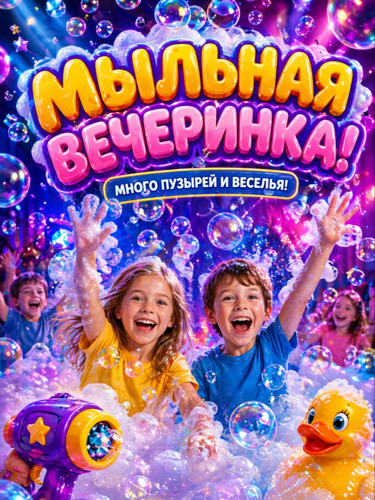 Мыльная вечеринка