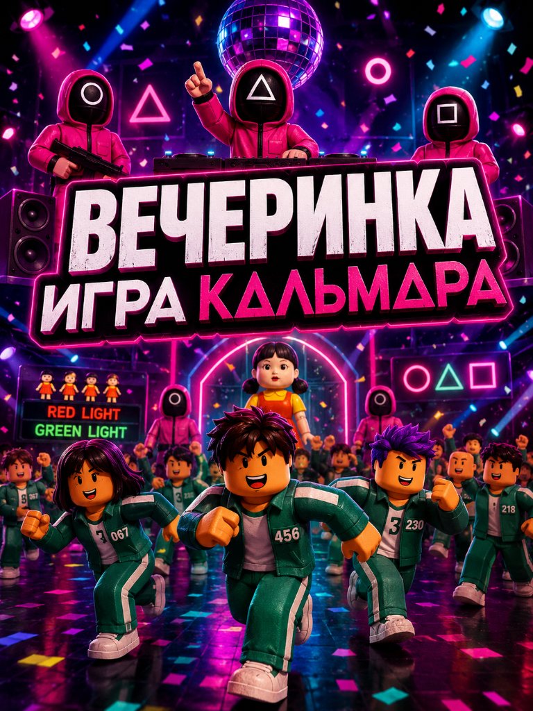 Вечеринка Игра Кальмара